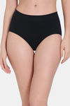 Zivame Medium Rise Full Coverage Hipster Panty (Pack of 3) - Black — thumbnail 2